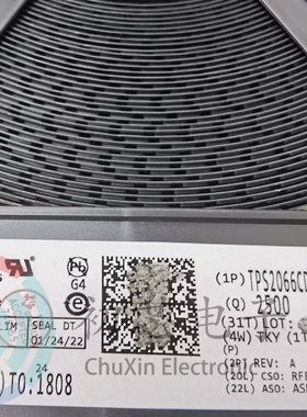 【初芯电子】TPS2066CDGNR 封装MSOP8 丝印VRDQ 电源开关/驱动器