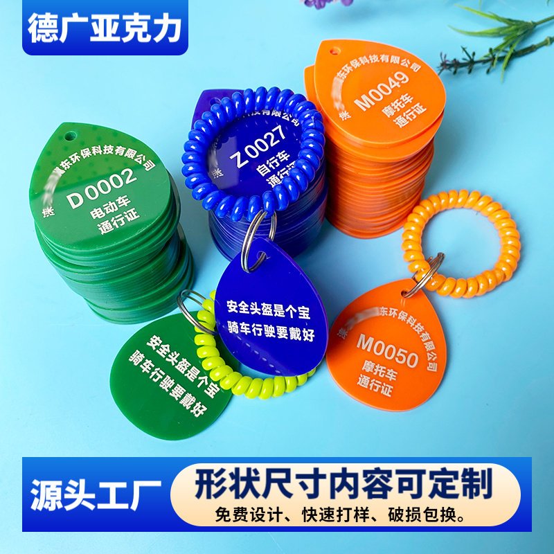 麻辣烫定制不锈钢水滴餐饮手牌图片