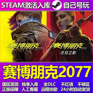 赛博朋克2077往日之影Steam游戏激活码CDK入库DLC正版中文PC游戏