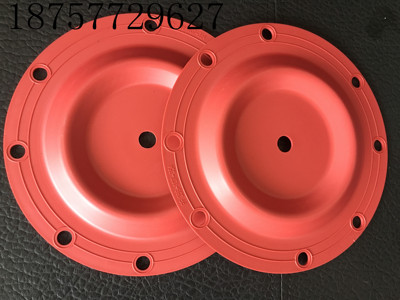 红色橡胶气动隔膜泵