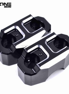 适用本田HONDA PCX150 2018改装铝合金CNC车把分离固定码固定座