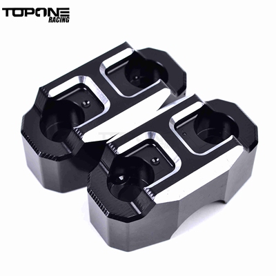 适用本田HONDA PCX150 2018改装铝合金CNC车把分离固定码固定座