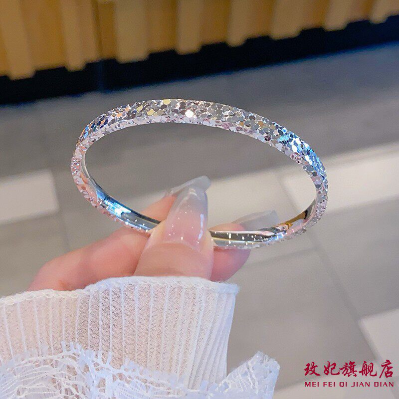 香港正生碎冰冰冰纯银手镯足银9999实心闭口手环送女友生日礼物,饰品/流行首饰/时尚饰品新,手镯,淘宝优惠券,粉丝福利购,淘宝优惠卷