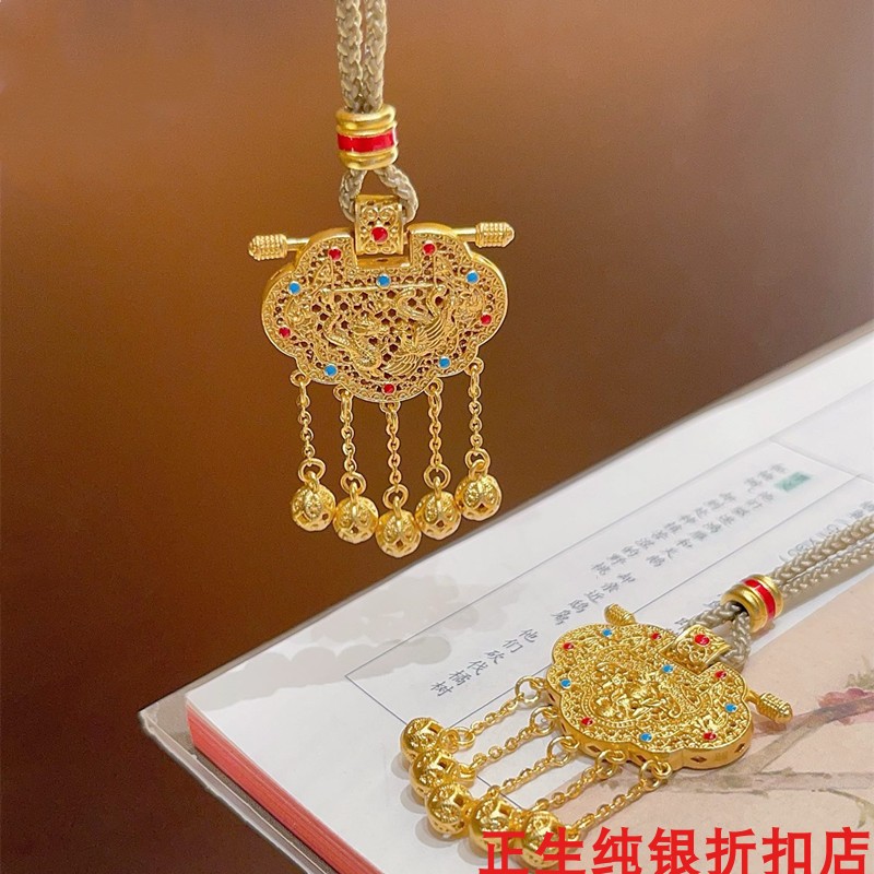 天子门生纯银项链女百搭时尚轻奢