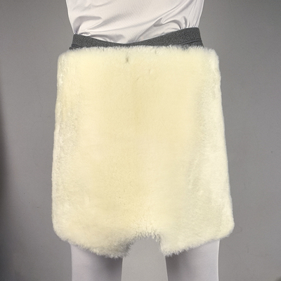 皮毛一体羊毛护腰带保暖神器