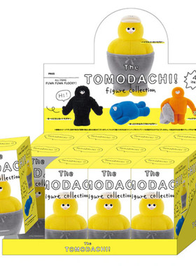 虾壳社 现货日本Kenelephant盲盒 THE TOMODACHI！植绒 式样 摆件