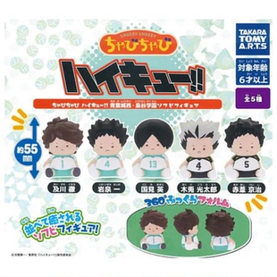 胖宝宝 虾壳社 排球少年Q版 ARTS扭蛋 青叶城西枭谷学园 现货日本T