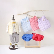 Áo vest trẻ em mới 2019 mùa thu và mùa đông trẻ em trẻ em quần áo trẻ em cotton quần áo bé trai và bé gái vest ấm áp - Áo ghi lê