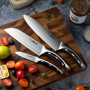摩登堡德国钼钒钢多用刀家用切菜切肉刀女士菜刀锋利西厨刀水果刀