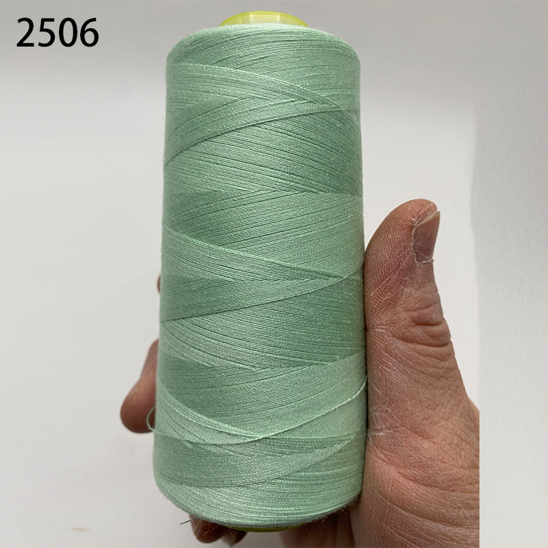 浅绿色402家用高速老式缝纫机线