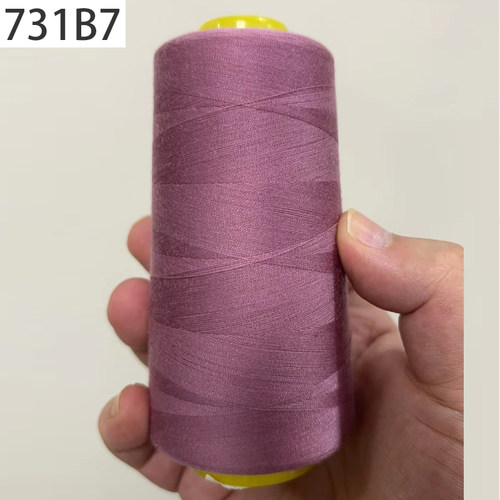 中紫色402家用高速老式缝纫机线