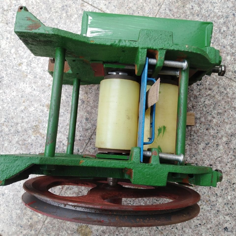 胶轮竹篾机薄篾机竹篾对开破篾分层机编织用竹片分离机分层机器