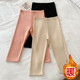 秋裤 德绒高腰保暖七分裤 加厚无痕修身 内搭纯色加绒打底裤 女冬季