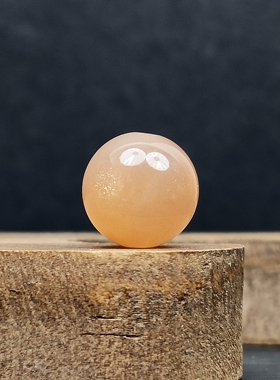天然太阳石日光石单珠散珠子