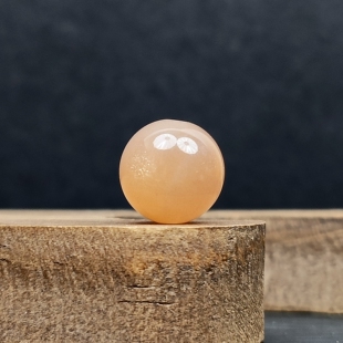 天然太阳石日光石单珠散珠子手工diy饰品配件半成品手链串珠水晶