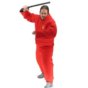 实战靶衣守护犬具工作犬扑咬训练红色黑色防抓防咬伤加厚背带裤