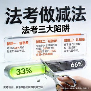 法考2026全套资料客观在职通勤时间课程真题导图讲义记忆通关神器