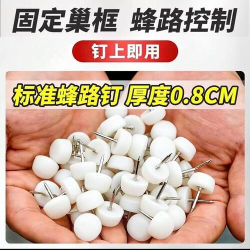 标准蜂路钉20mm加厚圆头即用