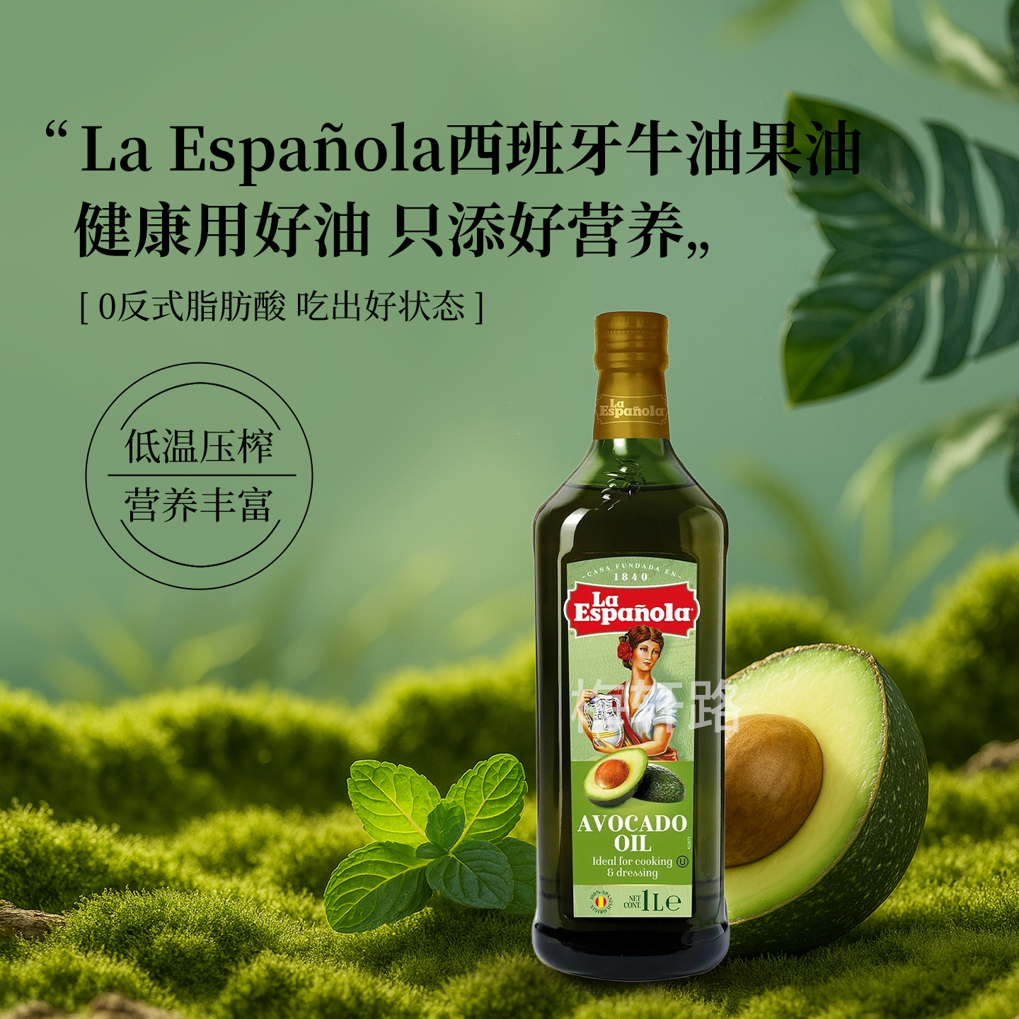 西班牙鳄梨烹饪油牛油果高发烟点