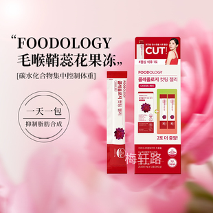 韩国直邮FOODOLOGY 徐洙贤毛喉鞘蕊花石榴口味瘦瘦果冻条身材管理