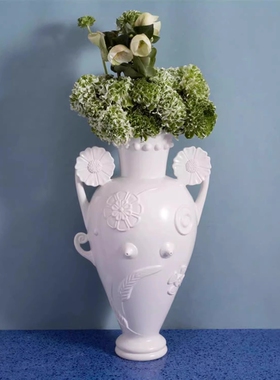 L'OBJET欧洲进口桌面陶瓷花瓶