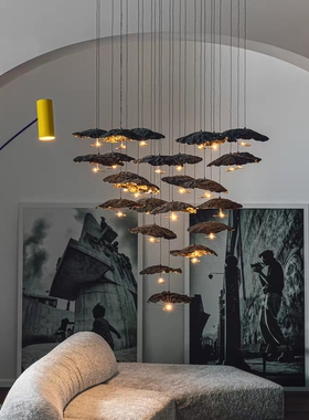 意大利Catellani & Smith Gold Moon 别墅轻奢吊灯客厅酒店装饰灯