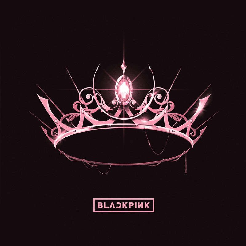 블랙핑크 첫 번째 앨범 THE ALBUM LP 한국 대중음악 핑크 컬러 비닐 음반