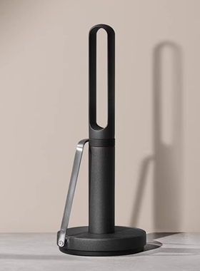 Vipp 266卷纸架立式纸巾架黑色金属厨房餐厅抽纸架便携收纳架
