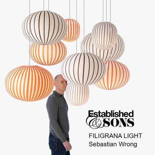 英国Established Sons Filigrana 糖果吊灯创意简约设计餐厅灯
