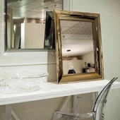 意大利Kartell only me现代简约化妆镜家用浴室镜壁挂镜梳妆壁镜