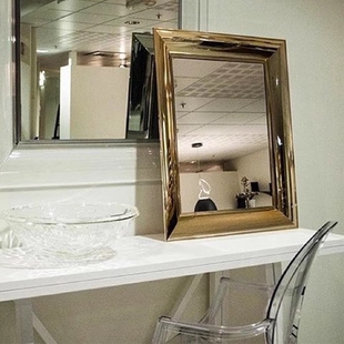 意大利Kartell me现代简约化妆镜家用浴室镜壁挂镜梳妆壁镜 only