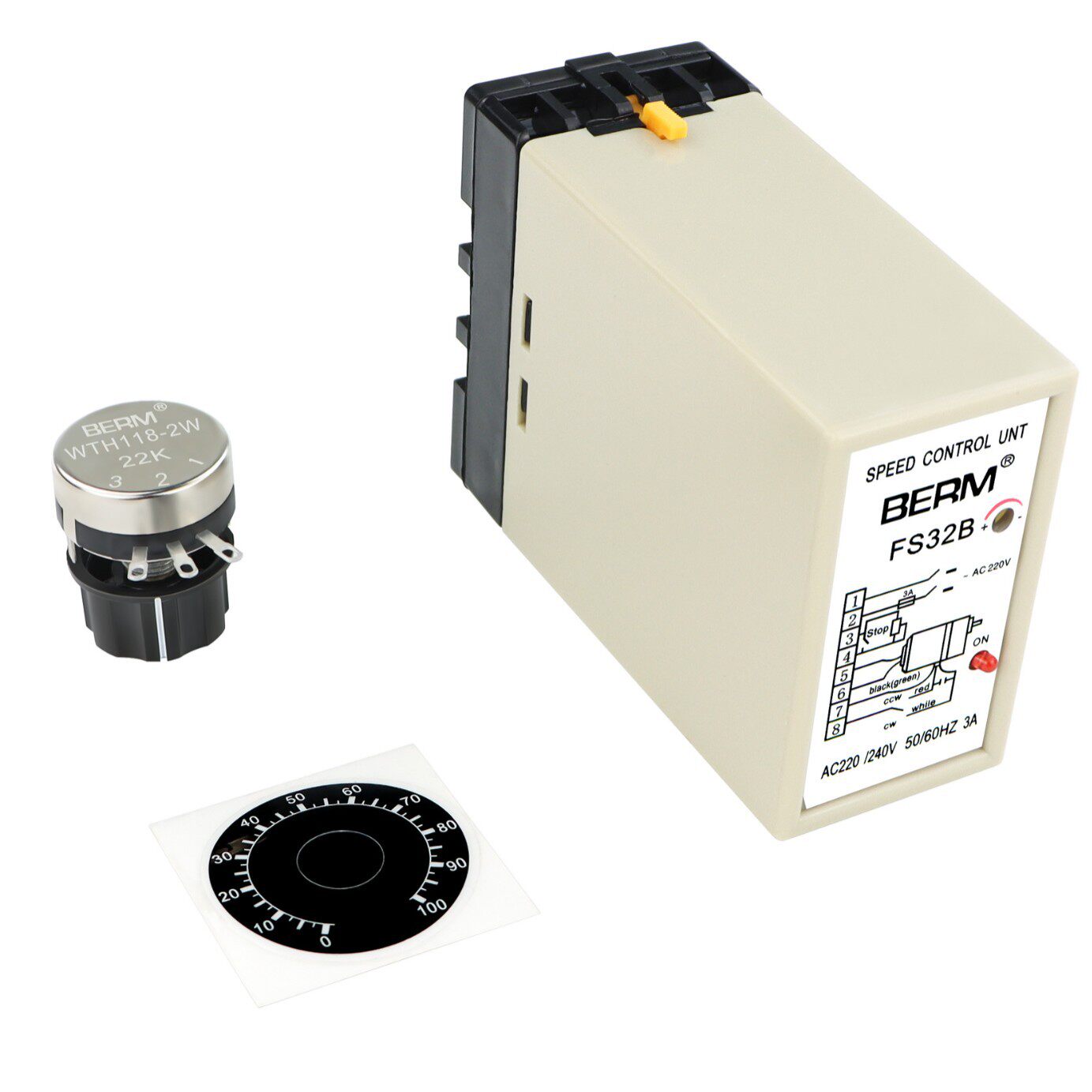 BERM单相电机调速控制器