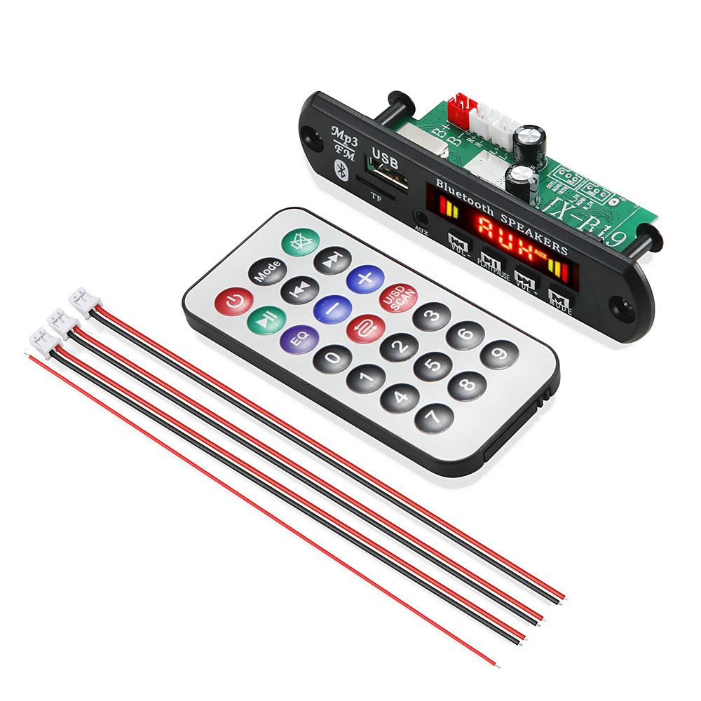 12V蓝牙MP3解码彩屏主板