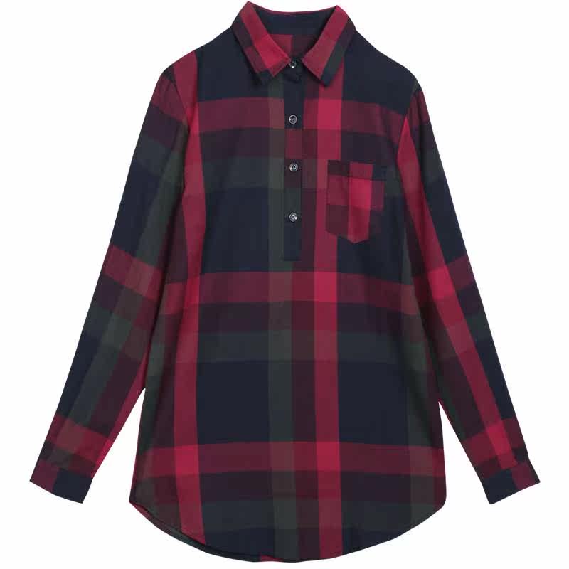 正品乔纳阿迪达官方加肥加大码格子衬衫女秋装长袖新款200斤韩范|ruв категории Женская одежда, женской одежды - от Buy2taobao.com для оказания профессиональной услуги покупки агента Taobao