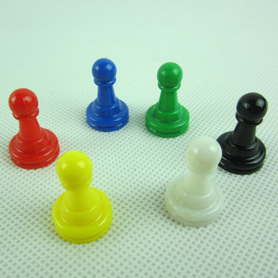 46色8色棋子跳棋棋类玩具配件