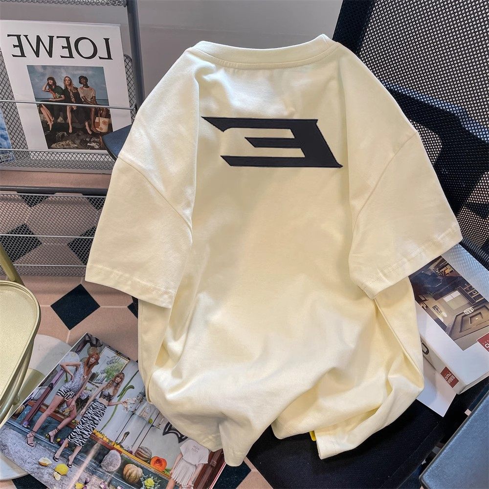 日本offcat美式街头ins纯棉短袖t恤女夏季情侣设计感休闲体恤上衣