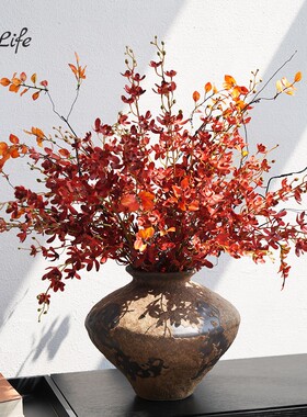 新中式仿真万代兰花艺