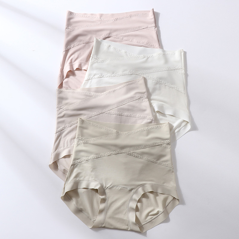 弹力高腰X轻收腹内裤女大码190斤