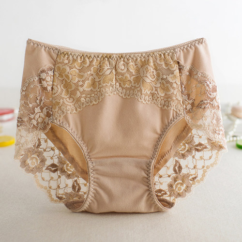中腰纯棉内裤女轻薄柔软