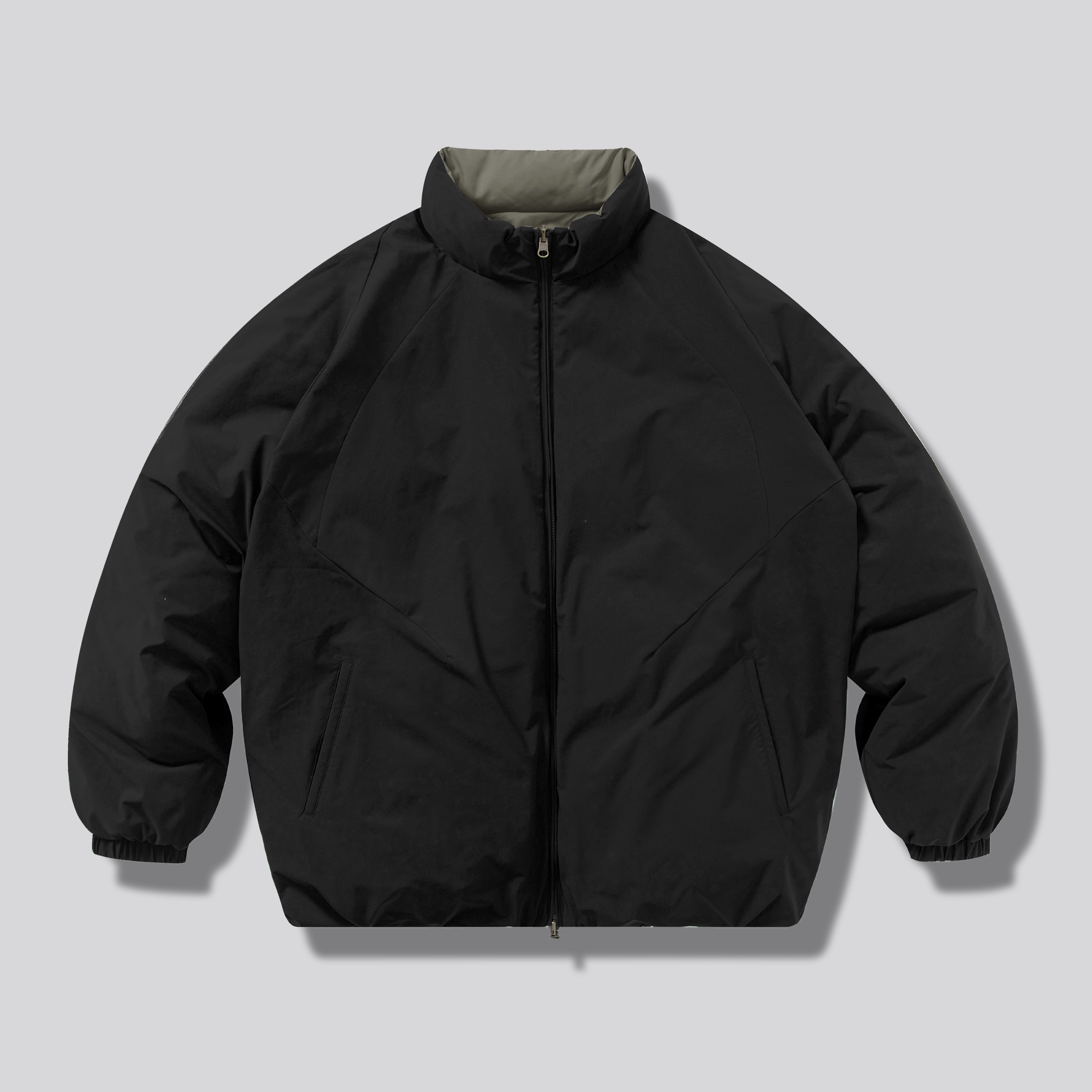 OCTOBEELAB双面穿短宽保暖羽绒服