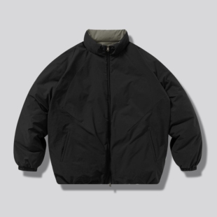 OCTOBEE LAB【双面穿鹅绒】日本SOLOTEX短宽90白鹅绒冬羽绒服外套