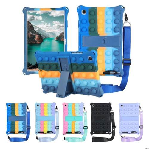 Soft Bubble Case适用于Samsung Tab A7 10.4 T500  A7lite T220 S6 Lite A8 X200 S7/S8 Soft Case Cover