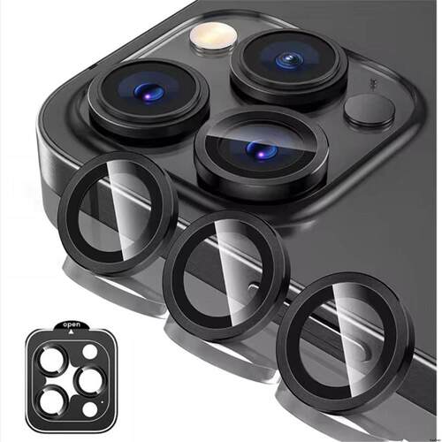 Camera Lens Protector Cover适用iPhone15 16 17 Pro Max 14 Plus 13 12 11 Pro 16e SE4 Glass Protection