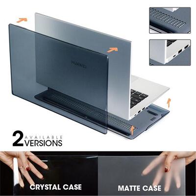 适用于Huawei Matebook 13 14 X Pro 13.9 13s 14s Matebook D14 D15 Laptop Case华为笔记本透明保护壳