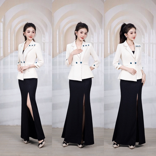 商务KTV包厢服务员工作服女夜场dj公主服足浴技师服酒店迎宾工衣