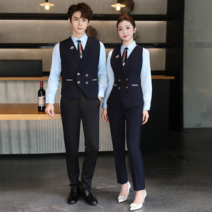 KTV少爷工衣酒吧partyk夜场会所台球厅秋冬装dj男女服务员工作服