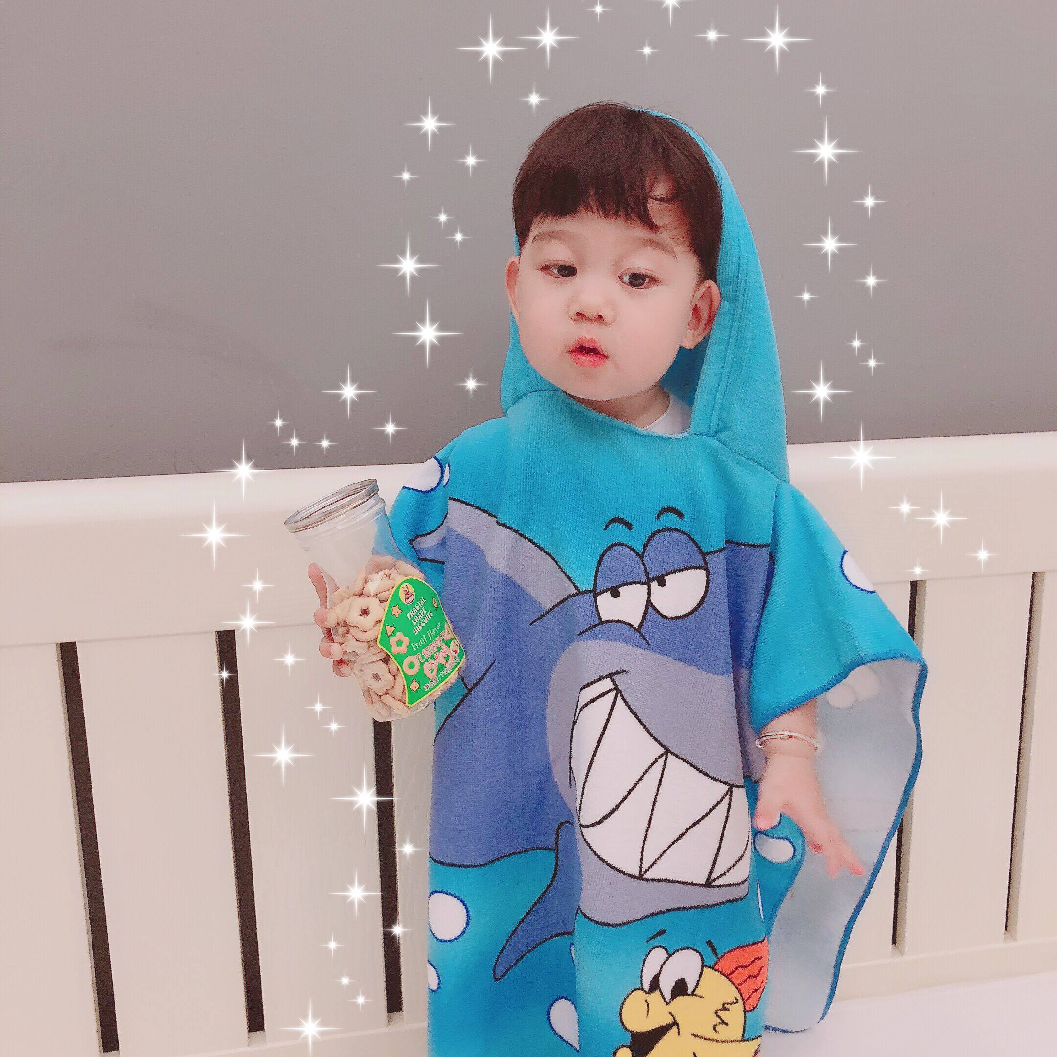 小森家男婴童 宝宝浴巾时尚卡通大毛巾儿童居家毛巾毯子|ruв категории Детская одежда, детей дома, одежду, халат - от Buy2taobao.com для оказания профессиональной услуги покупки агента Taobao