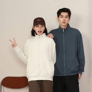 卫衣定 制工作服春秋餐饮餐厅火锅饭店奶茶超市服务员长袖工装外