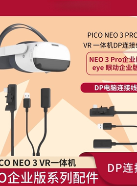 PICO Neo3Pro企业版原装DP连接线VR眼镜原装配件Pico企业版串流线