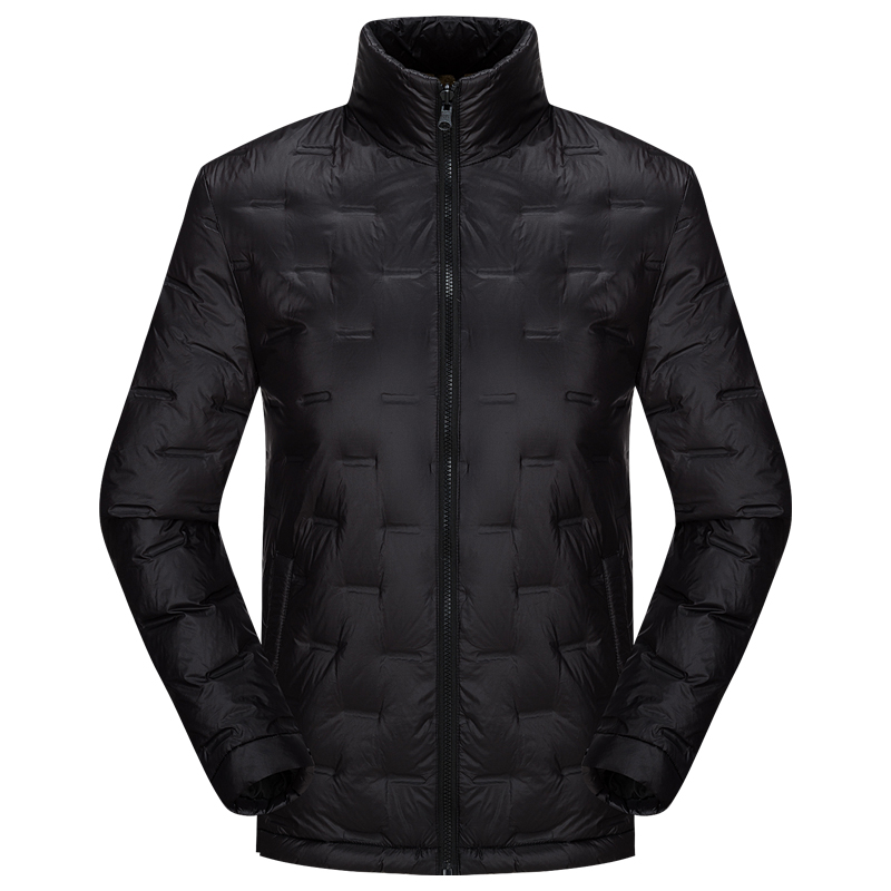 户外冲锋衣专用内里羽绒服可拆卸轻薄羽绒内胆90白鸭绒冬厚立领